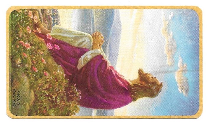 Nicholas prayer card