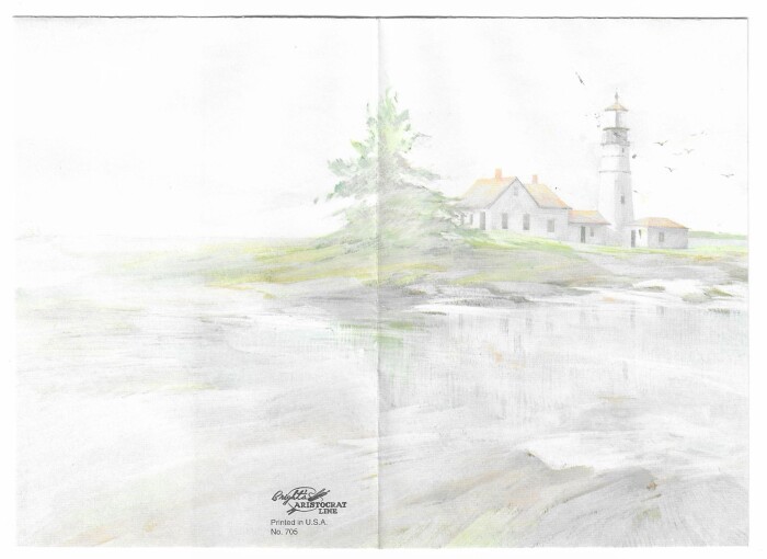 Front and back of item