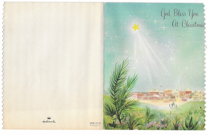 Front and back of item