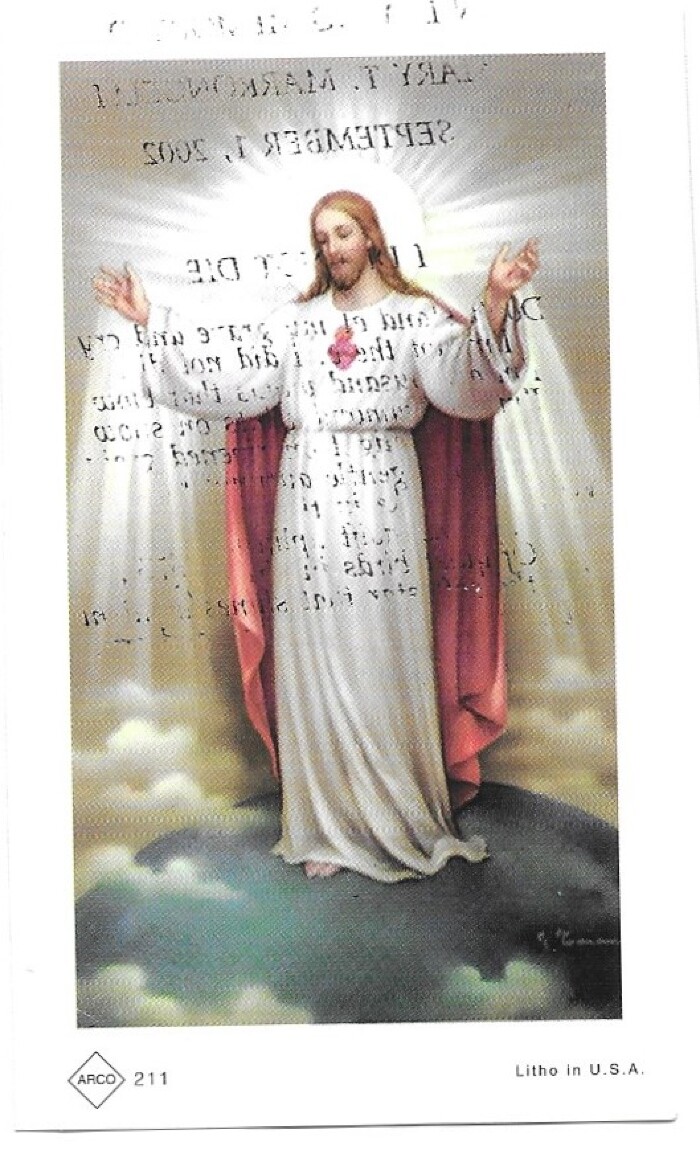Front of item