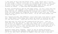 Letter on aging